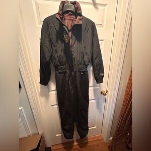 Women's Black Ski Suit by Cima